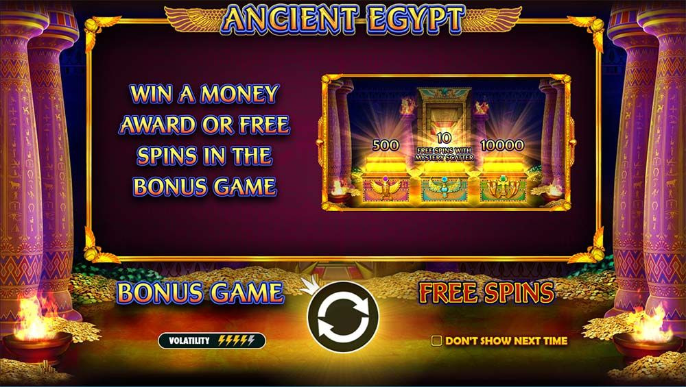 Image depicting the captivating Ancient Egypt Slot by Pragmatic Play - a visually stunning and feature-packed online slot game with an ancient Egyptian theme. Explore the mysteries of ancient Egypt, play the demo version, enjoy free play, and uncover the exciting bonus features. Read a comprehensive review of the Ancient Egypt Slot, including details about its RTP and gameplay. Join the adventure of the Ancient Egypt Slot online and experience the thrill of winning big!