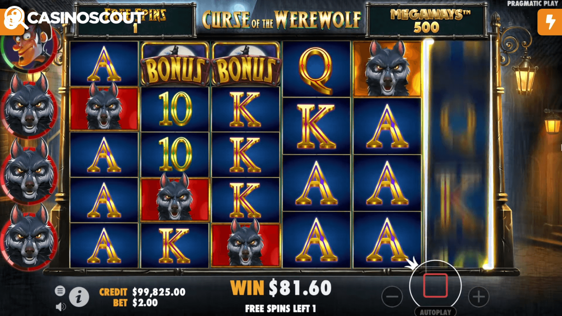 Curse of the Werewolf Megaways Slot - Pragmatic Play | Demo, RTP, and Review