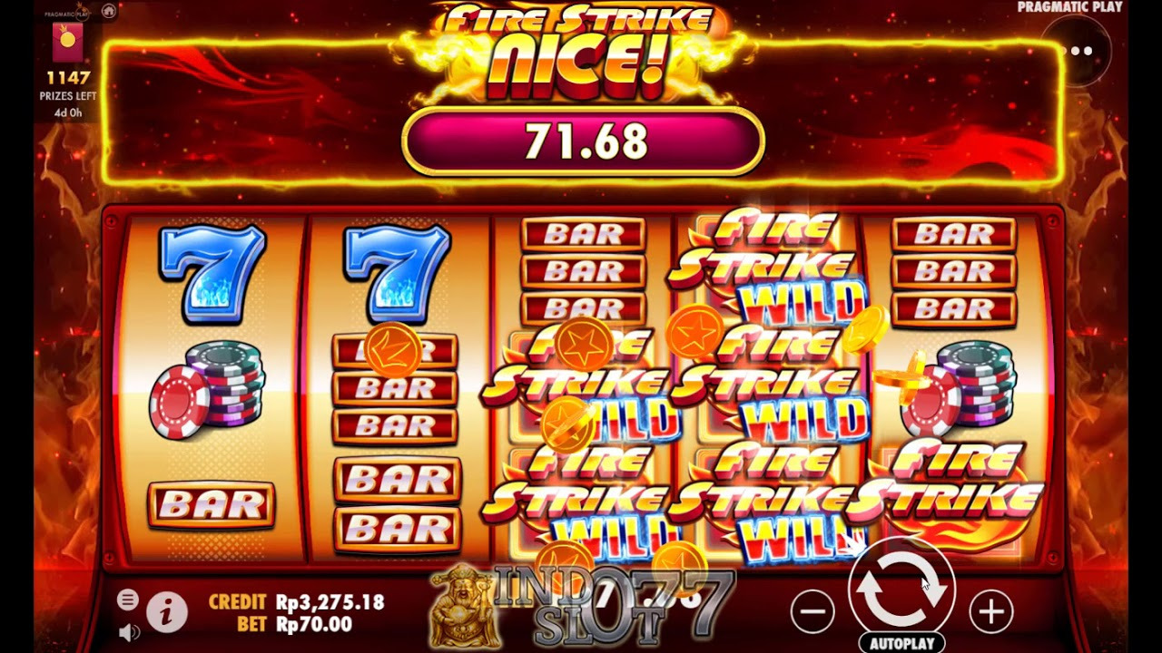 Image depicting the thrilling Fire Strike slot by Pragmatic Play, showcasing the captivating gameplay and exciting features. Explore the fire-themed world of the Fire Strike slot, including the free play demo, online availability, bonuses, and the competitive RTP. Read our comprehensive Fire Strike slot review for an honest evaluation of this sizzling game.