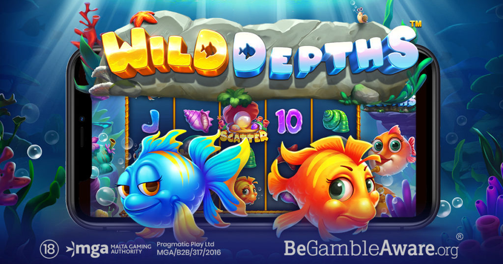 Image depicting the captivating underwater adventure of Wild Depths slot game by Pragmatic Play. Experience the thrill of Wild Depths with its immersive gameplay and exciting bonus features. Play the Wild Depths demo version for free and enjoy the wild depths slot in online casinos. Dive into the enchanting world of Wild Depths and discover hidden treasures. Read our Wild Depths review to learn about the game's RTP and bonus features. Enjoy wild depths free play and dive into the depths of fun!