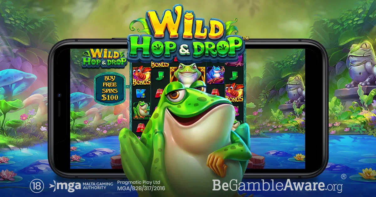 A vibrant screenshot of the Wild Hopdrop online slot game by Pragmatic Play. This captivating image showcases the thrilling gameplay of the Wild Hopdrop slot, including the exciting bonuses, free play opportunities, and the impressive RTP. Get a glimpse of the wild hopdrop Pragmatic Play adventure and experience the engaging gameplay of this online slot game. Try the wild hopdrop demo for free and discover why it's become a popular choice among slot enthusiasts. Embark on a wild hopdrop journey with this visually stunning and rewarding online slot game.