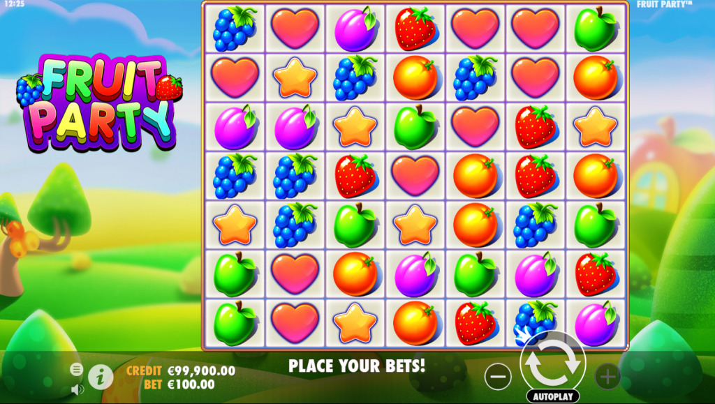 An image showcasing the vibrant and exciting world of Fruit Party 2, the latest release from Pragmatic Play. Dive into the fruit-filled adventure with Fruit Party 2, play the demo, and experience the thrilling gameplay of this popular slot. Enjoy Fruit Party 2's enticing bonuses, including the chance to play for free, and uncover the impressive RTP. Read our in-depth review of Fruit Party 2 for an overview of this exciting online slot game.