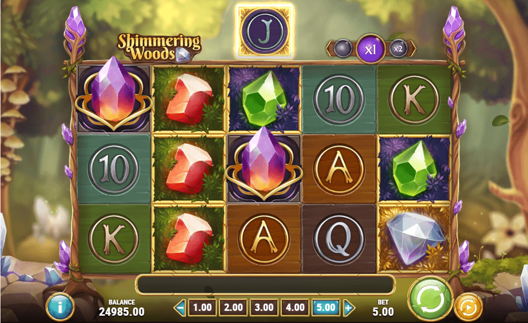 Shimmering Woods - An Enchanting Slot Adventure by Play'n GO. Explore the mesmerizing world of Shimmering Woods, a captivating slot game featuring stunning graphics and exciting gameplay. Discover the magic of the shimmering woods in the demo version, or play for real and unlock bonus features. Experience the thrill of Shimmering Woods free play and uncover the secrets of this enchanting online slot. With its generous bonus rewards and competitive RTP, Shimmering Woods is a must-try for any slot enthusiast. Read our Shimmering Woods review to learn more about this captivating game and embark on an unforgettable gambling journey.