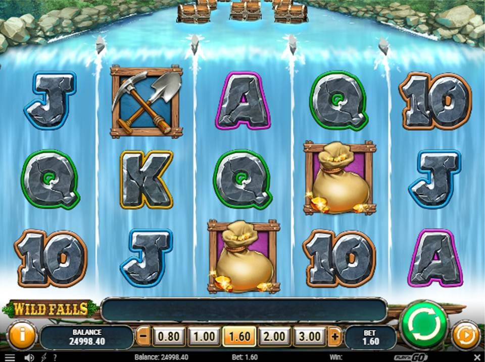 Alt attribute: A thrilling online slot game, Wild Falls by Play'n GO - Review, Gameplay, Bonuses, and RTP. Explore Wild Falls, the captivating slot by Play'n GO, in this in-depth review. Learn about the gameplay, bonuses, and the impressive RTP of Wild Falls. Discover Wild Falls for free play, demo mode, and online casinos. Dive into the Wild Falls slot and experience the excitement of the River of Gold feature. Uncover the bonus opportunities, including the Super River of Gold and Free Spins. Read our Wild Falls review to make an informed decision. Embark on an exhilarating adventure with Wild Falls!