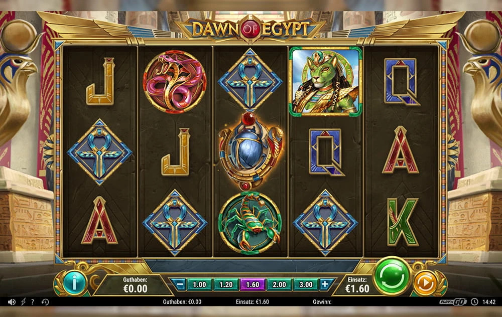 Dawn of Egypt: Unveiling the Mysteries of an Enchanting Slot by Play'n GO - Experience the captivating world of Dawn of Egypt, a thrilling online slot game by Play'n GO. Discover the mesmerizing gameplay, try the Dawn of Egypt demo, explore the bonuses, learn about the RTP, and read a comprehensive Dawn of Egypt review. Dive into the ancient Egyptian adventure with Dawn of Egypt free play and unlock the secrets of this incredible Dawn of Egypt slot game.