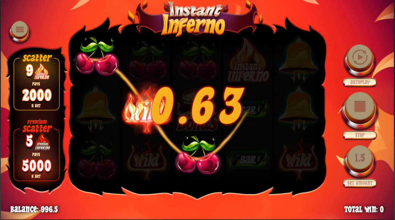 Image representing Inferno Star slot game by Play'n GO. Explore the scorching world of Inferno Star, an online slot packed with thrilling gameplay, bonus features, and incredible wins. Play Inferno Star demo, enjoy free play, and experience the captivating graphics and immersive gameplay. Discover the Inferno Star slot's bonus rounds, high RTP, and read our comprehensive review to learn why this game shines brightly among online slots.